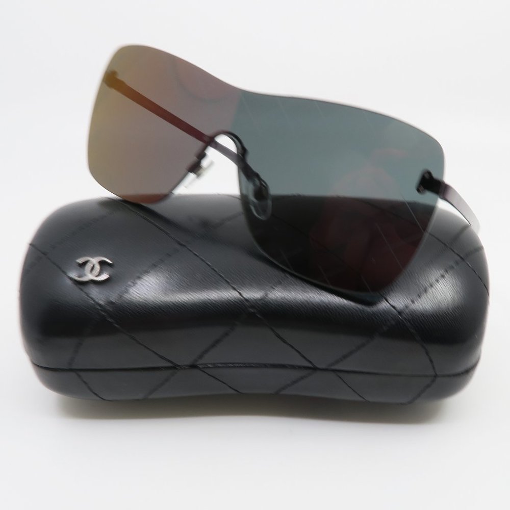 Chanel 4215 467/C1 Purple and Metallic Runway